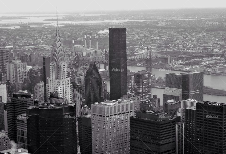 New York city skyline