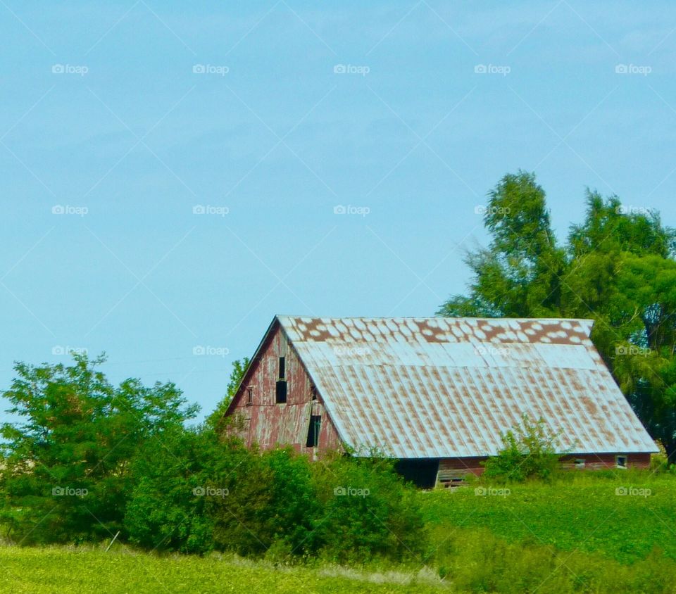 Rusted Tin Roof Barn