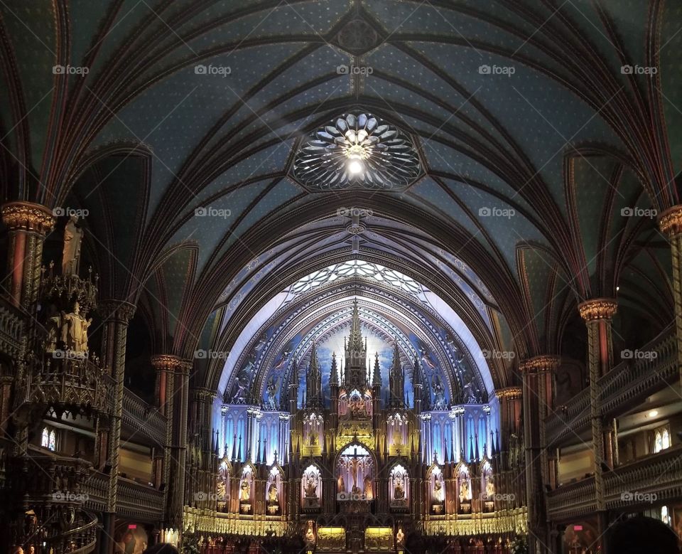 Notre Dame Basilica, Montreal 