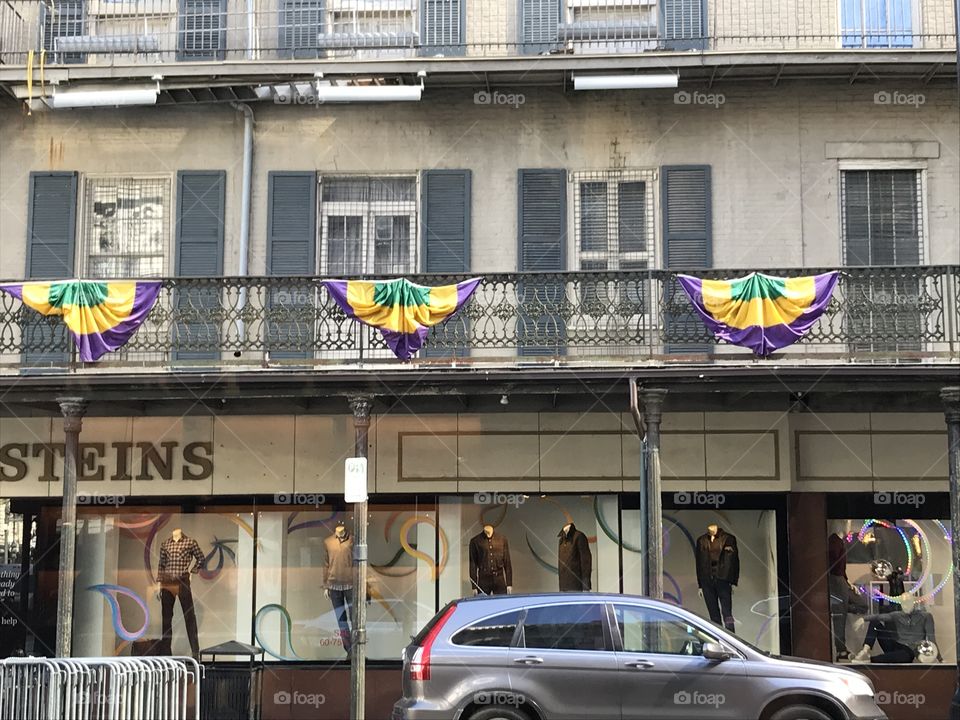 Getting ready for Mardi Gras 