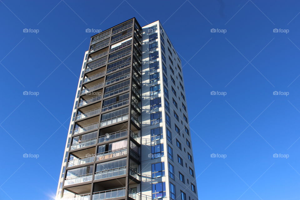 Highrise apartment building