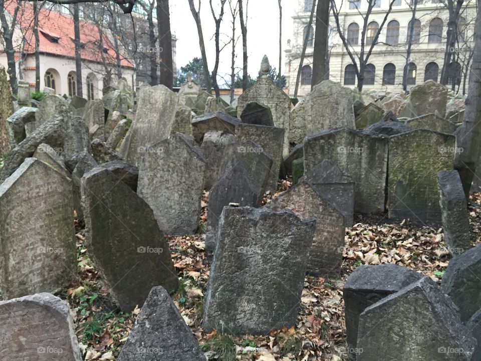 Jewish Cemetary, Prague, Czech Republic