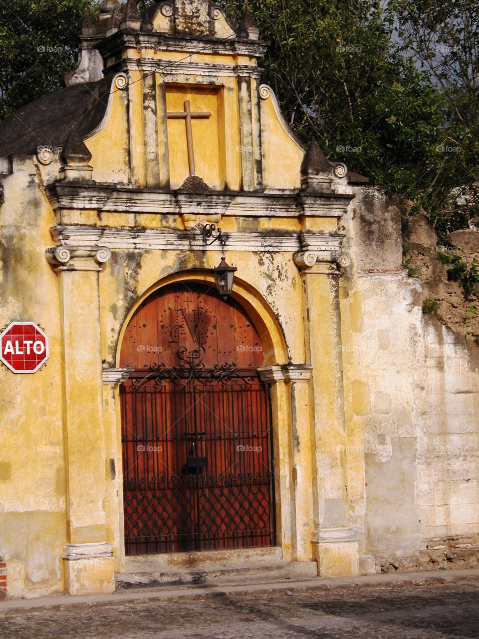 antigua guatemala church door antigua by jpt4u