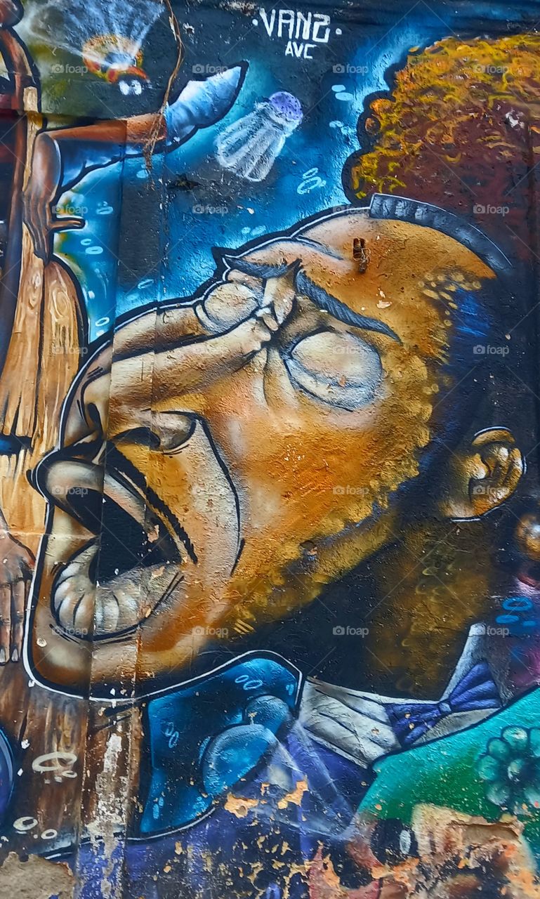 Grafite na Pedra do Sal