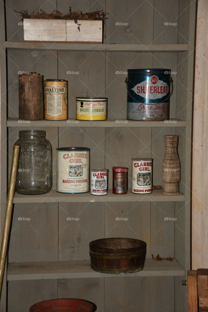 vintage cans
