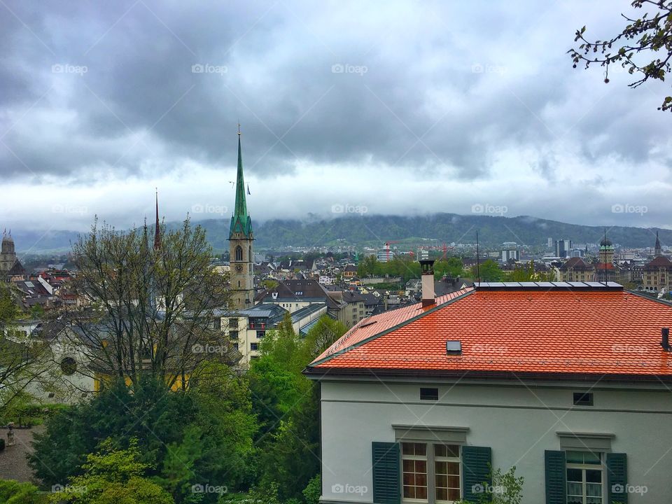 Zurich cityscape 