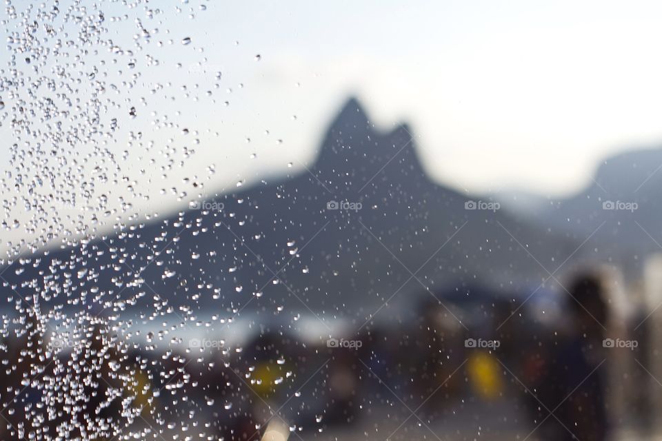 Summer refreshment. Photo taken at Ipanema beach, Rio de Janeiro. 