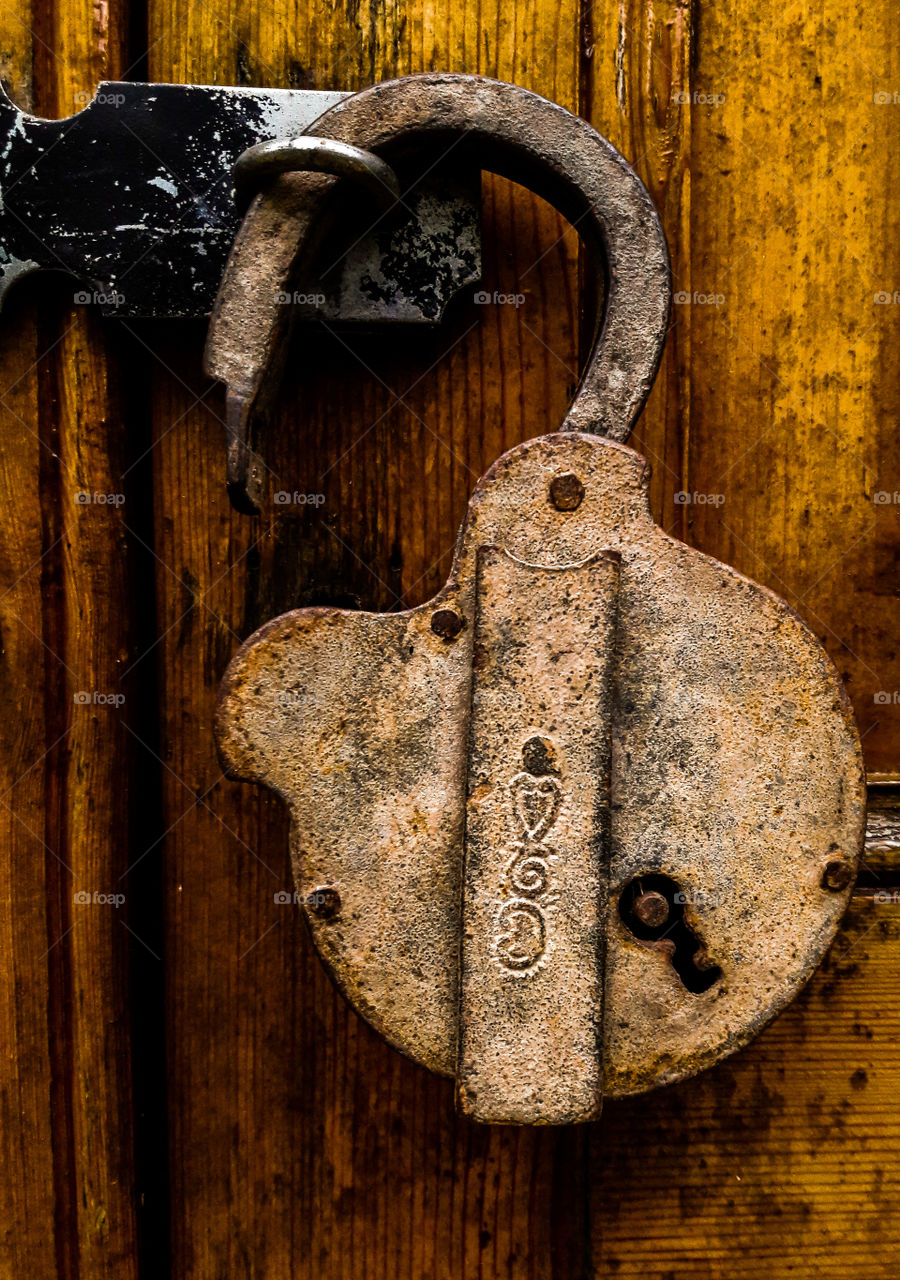 Relíquias cadeado de 1808