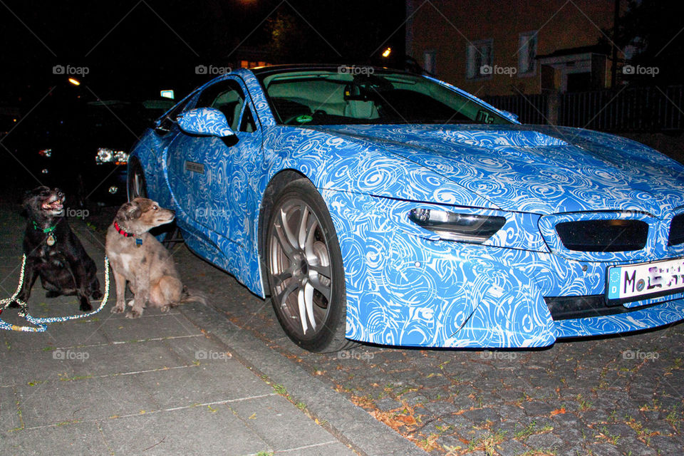 BMW prototype car