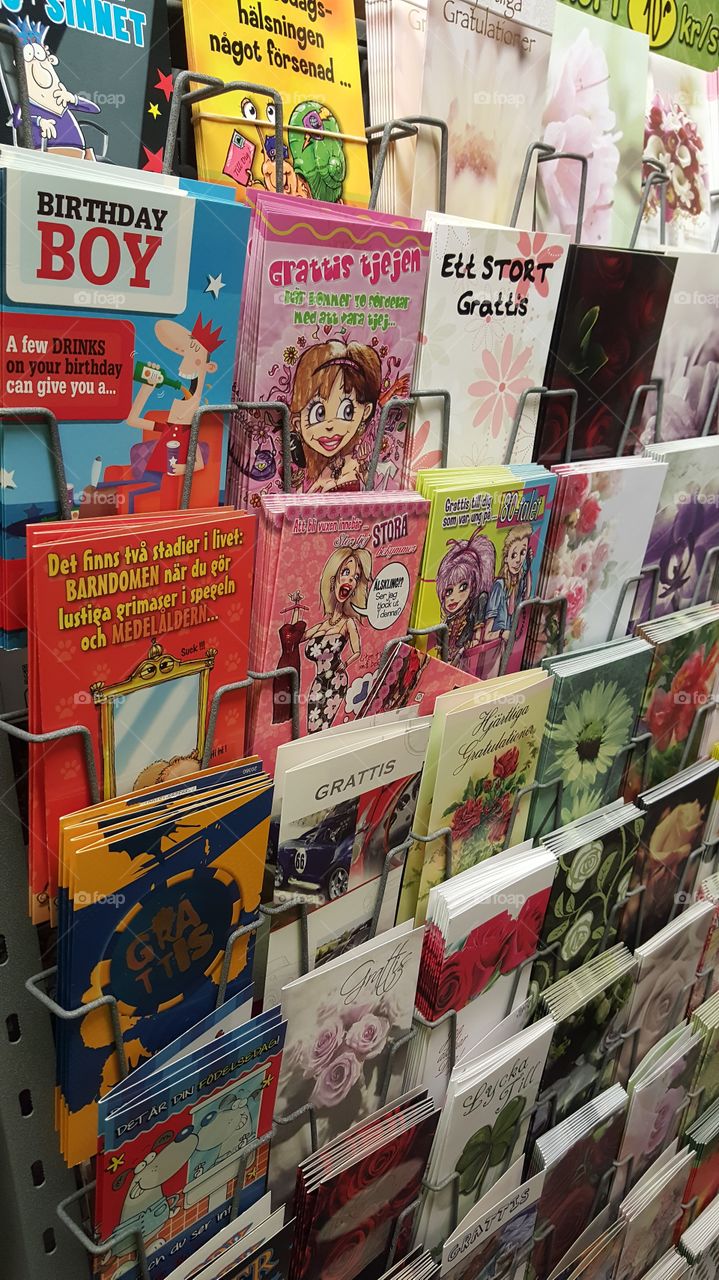 Greeting cards