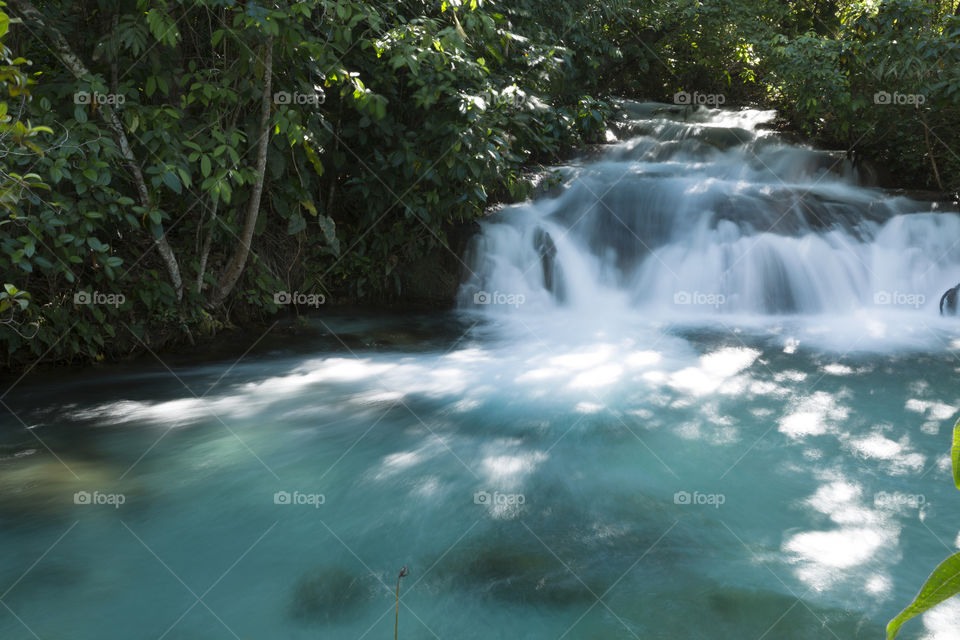 Jalapao State Park in Tocantins Brazil - Cachoeira da Formiga.