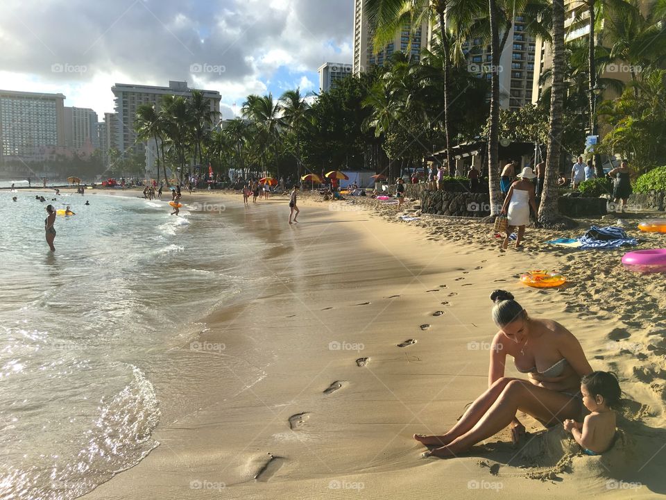 Awesome beaches. Hawaii 