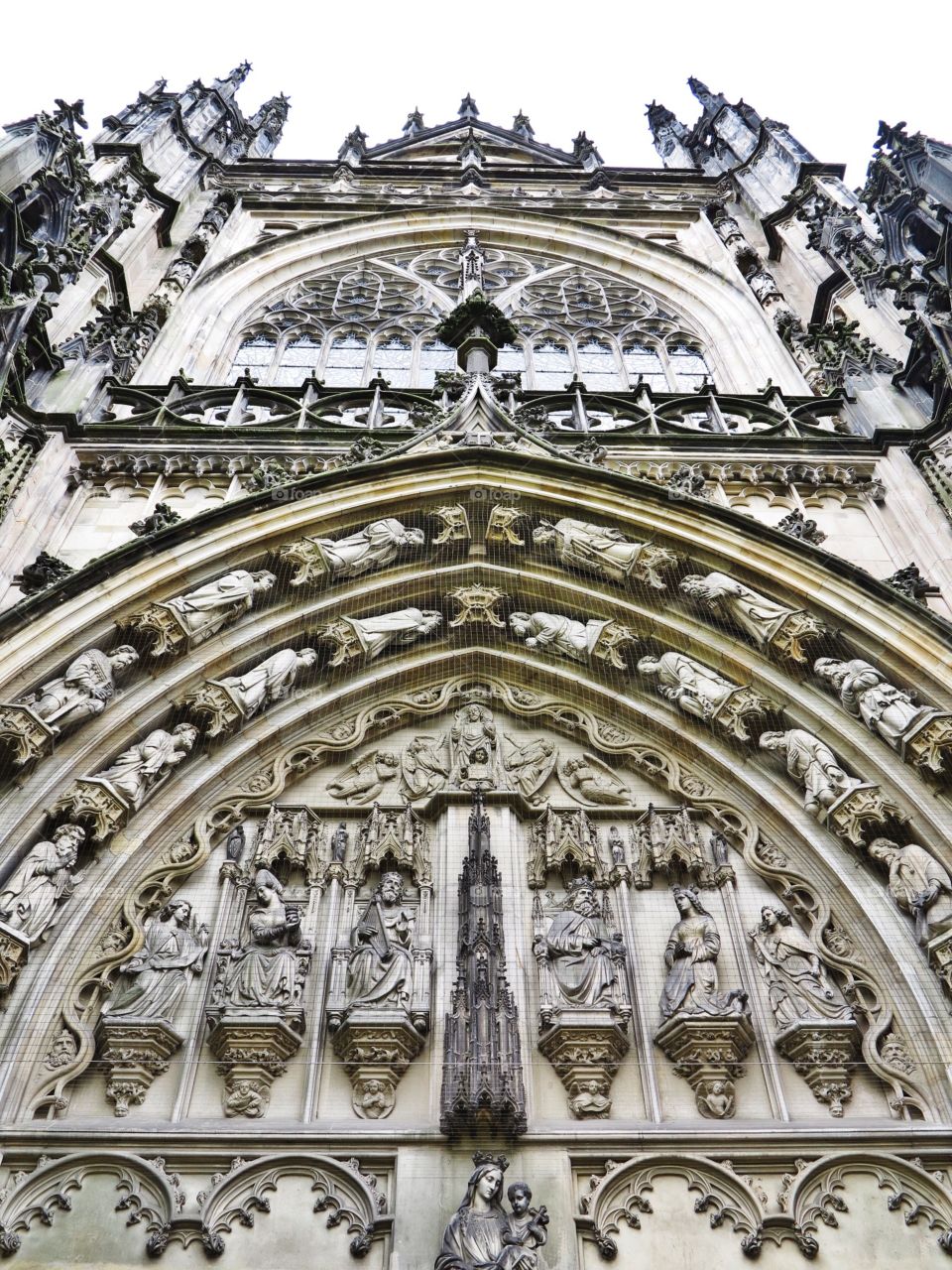Facade of the Cathedral in Den Bosch