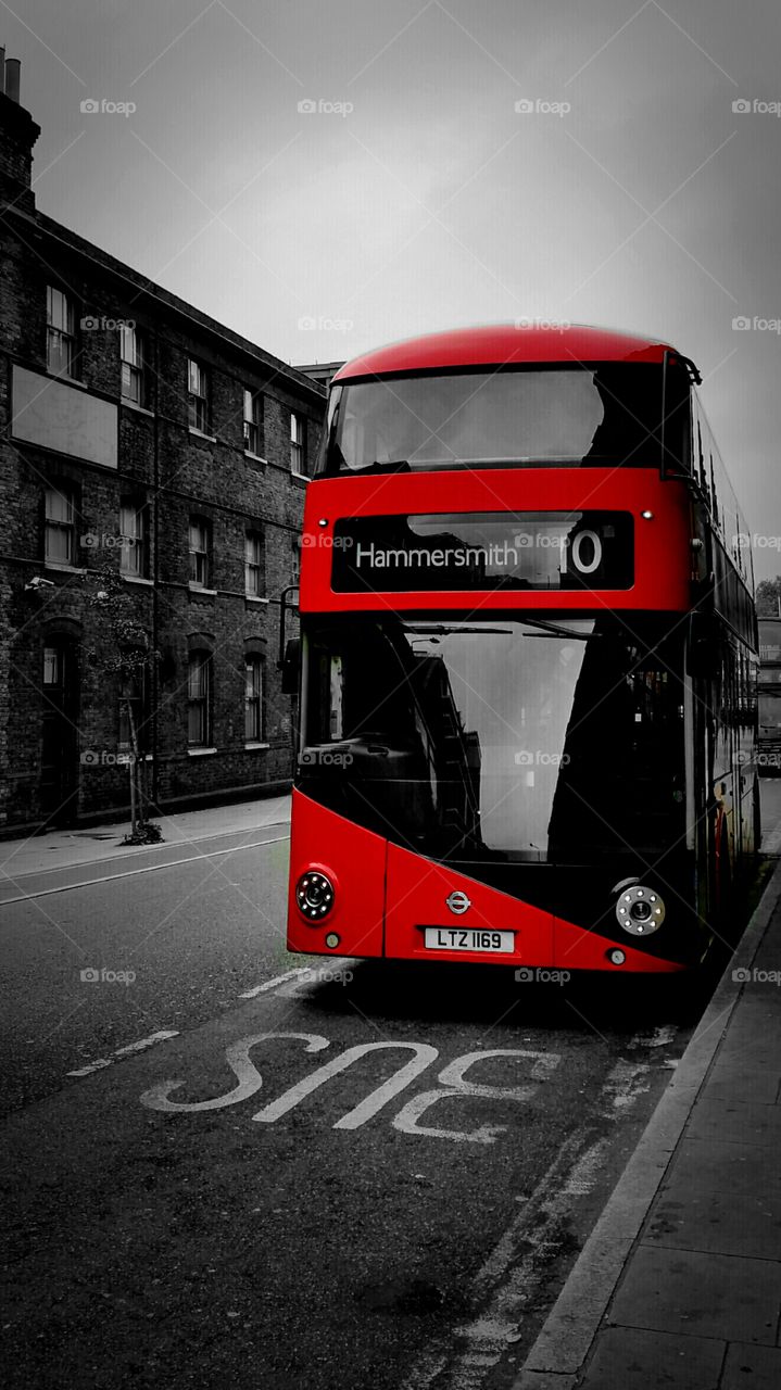London bus. Taken in London
