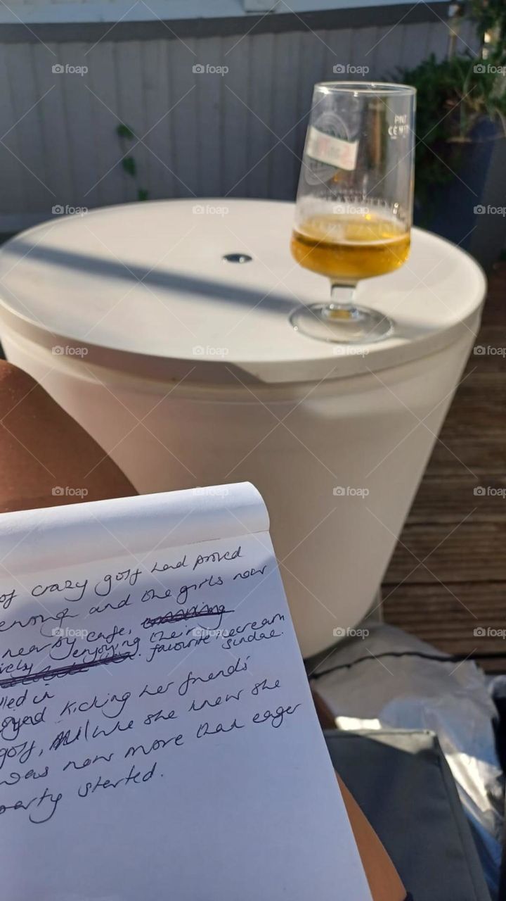 jot down my thougts break