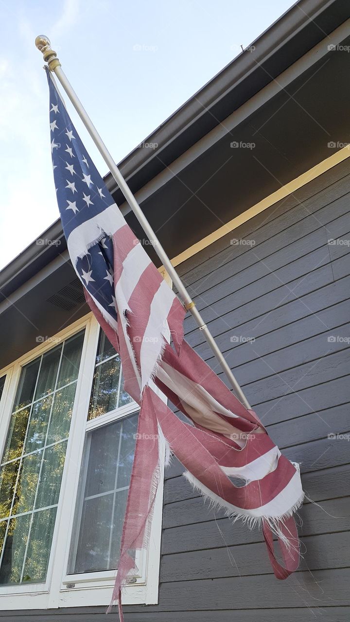 Tattered Flag