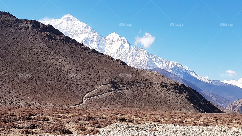 anapurana mountains nepal