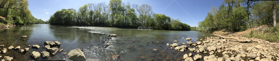 River out in Georgia