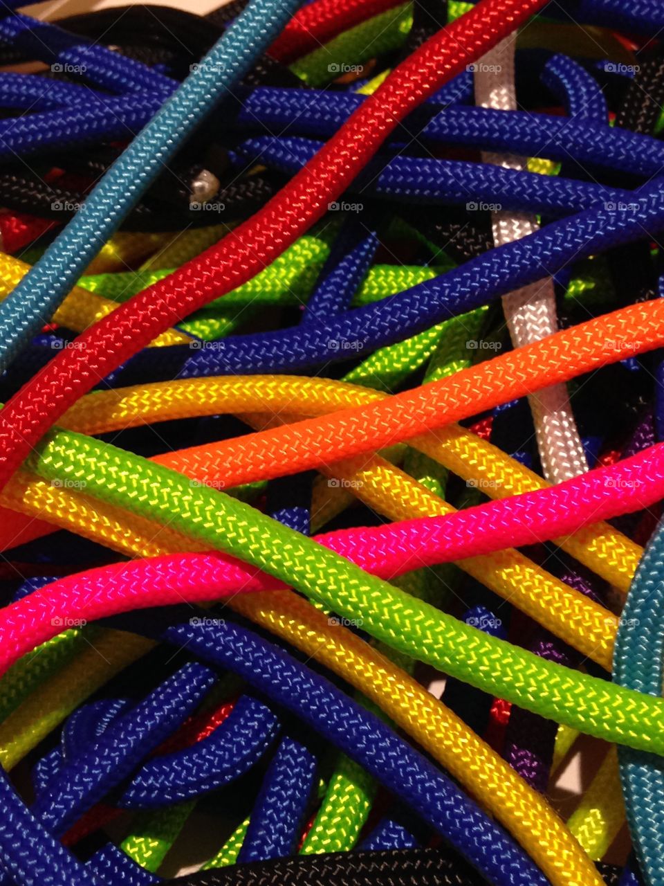 Paracord colors. Various colors of paracord