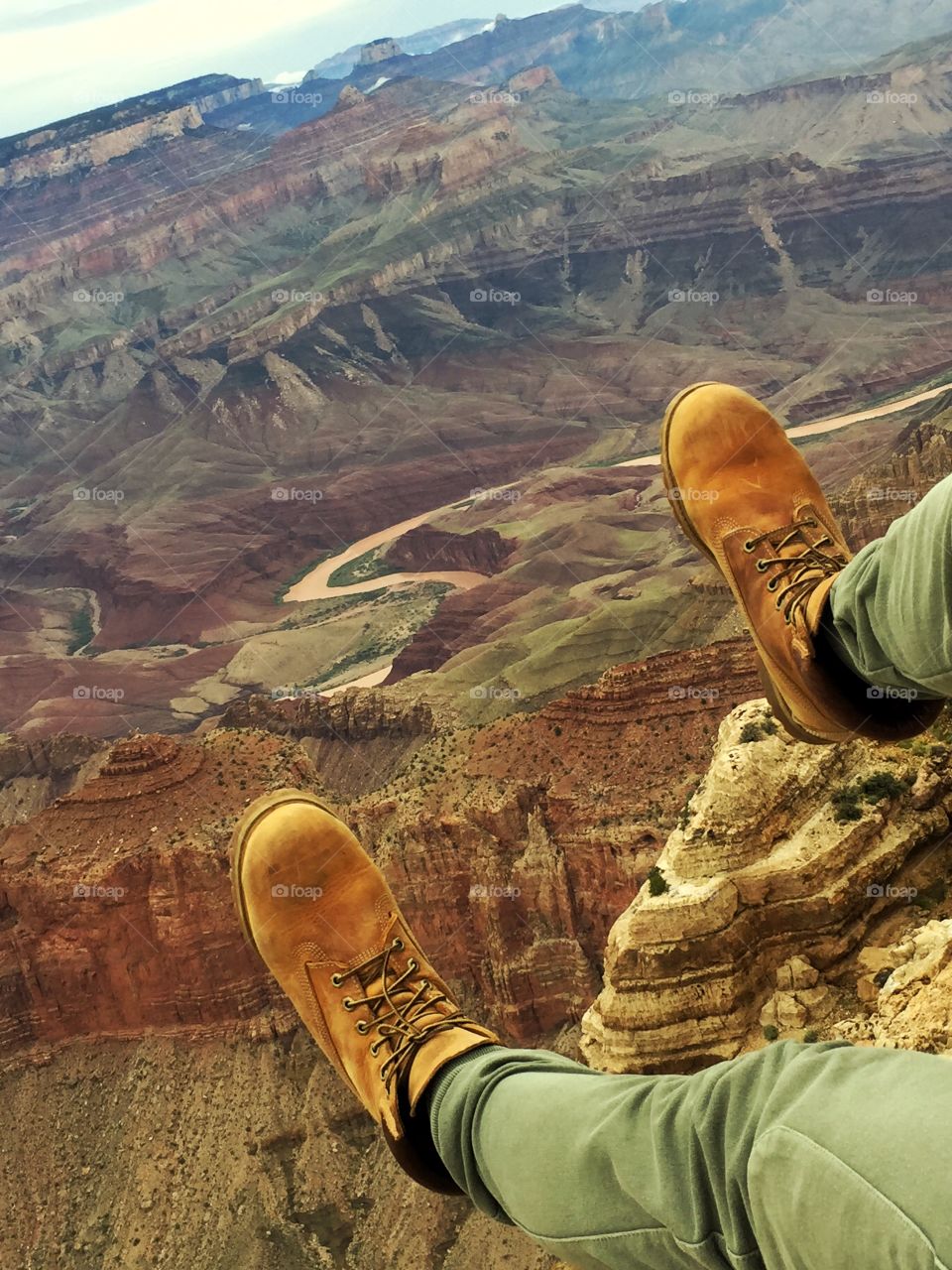 A funny moment at the grand canyon