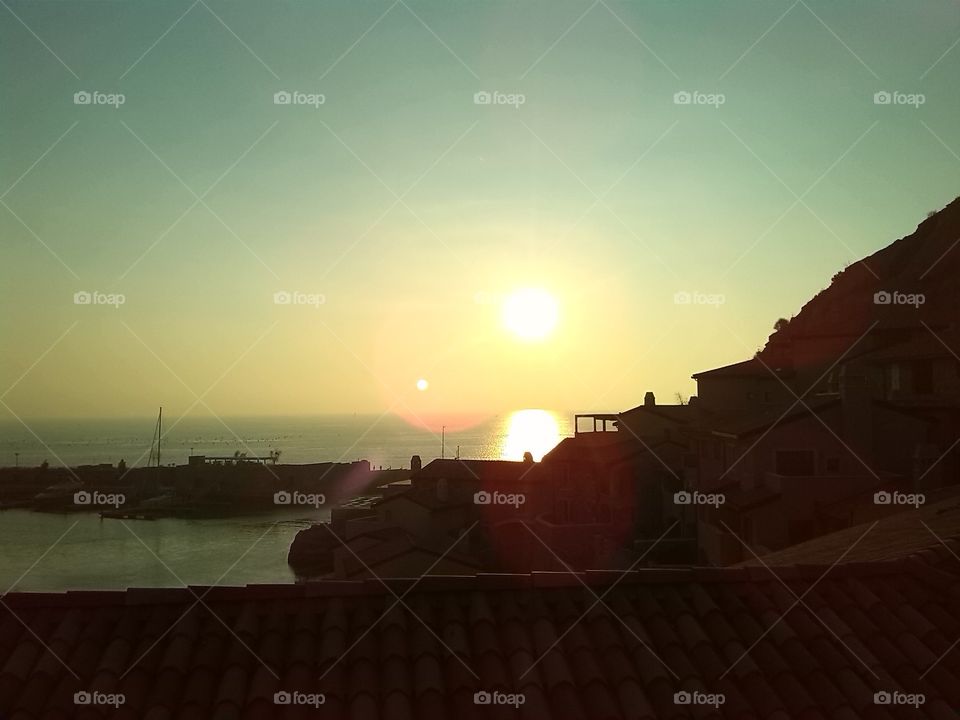Sunset on PortoPiccolo