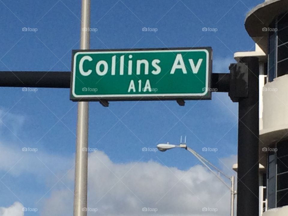 Collins ave Miami Florida 