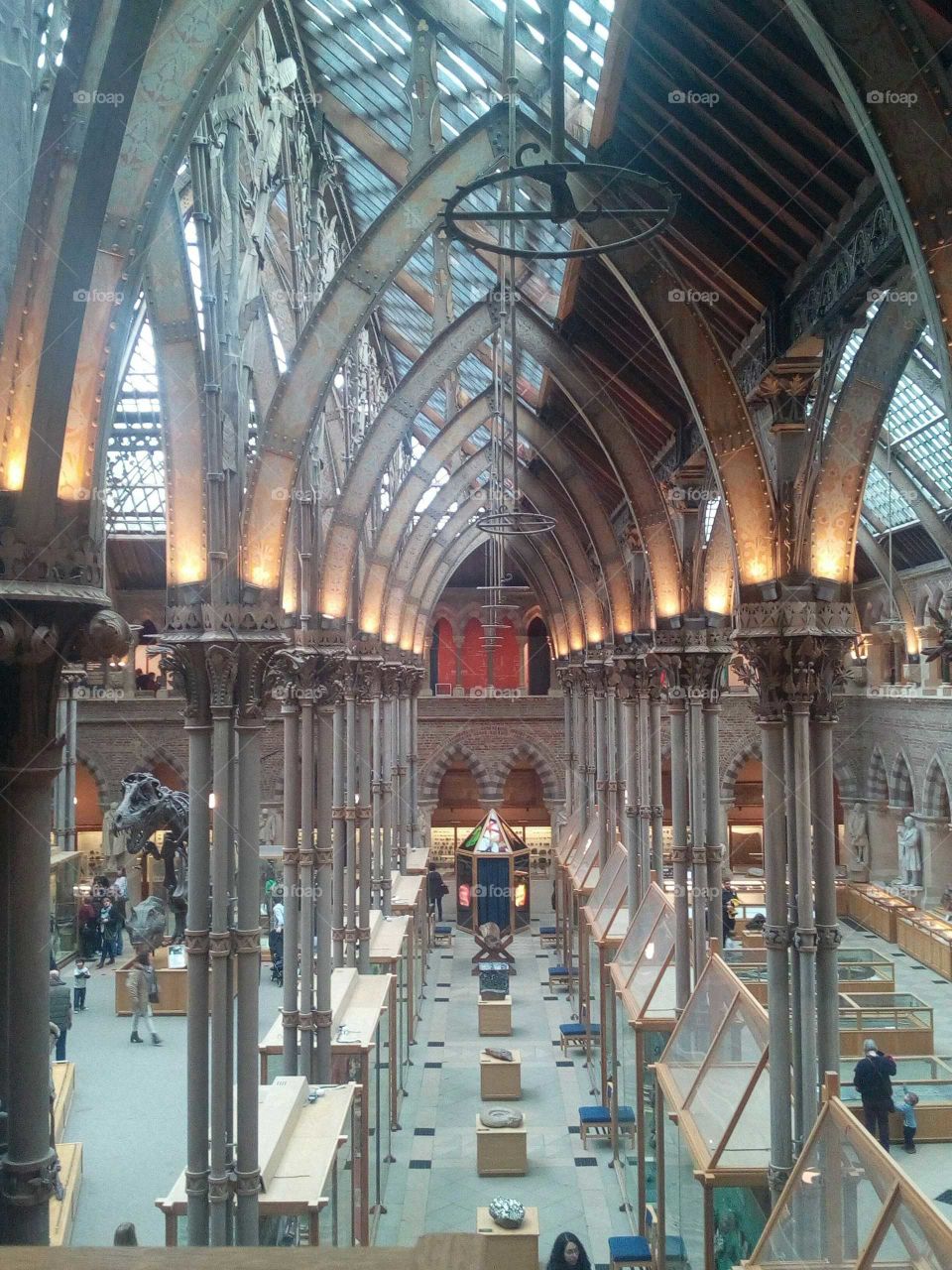 Museum, symmetry, columns
