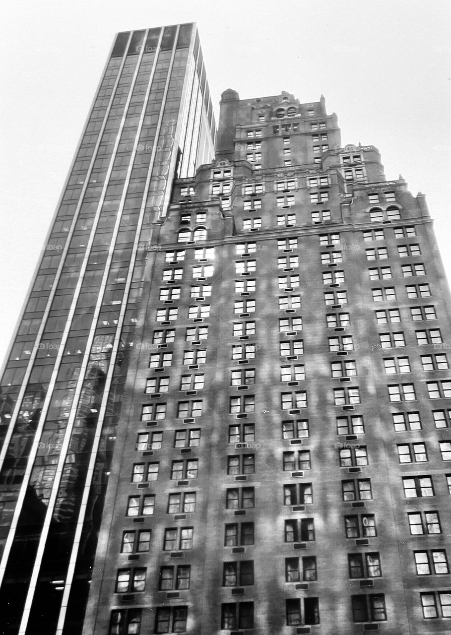 New versus Old, B&W…