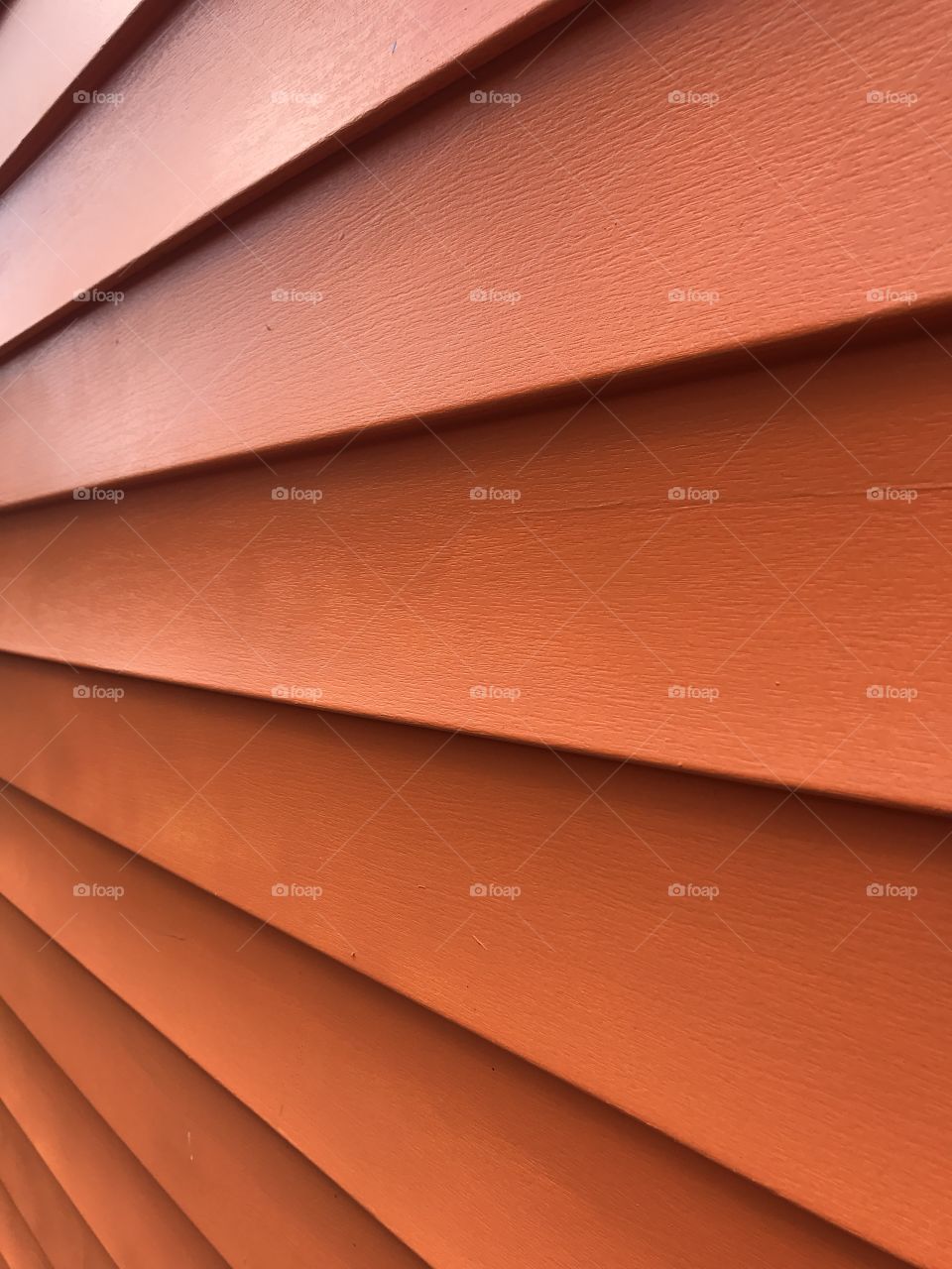 Orange Siding