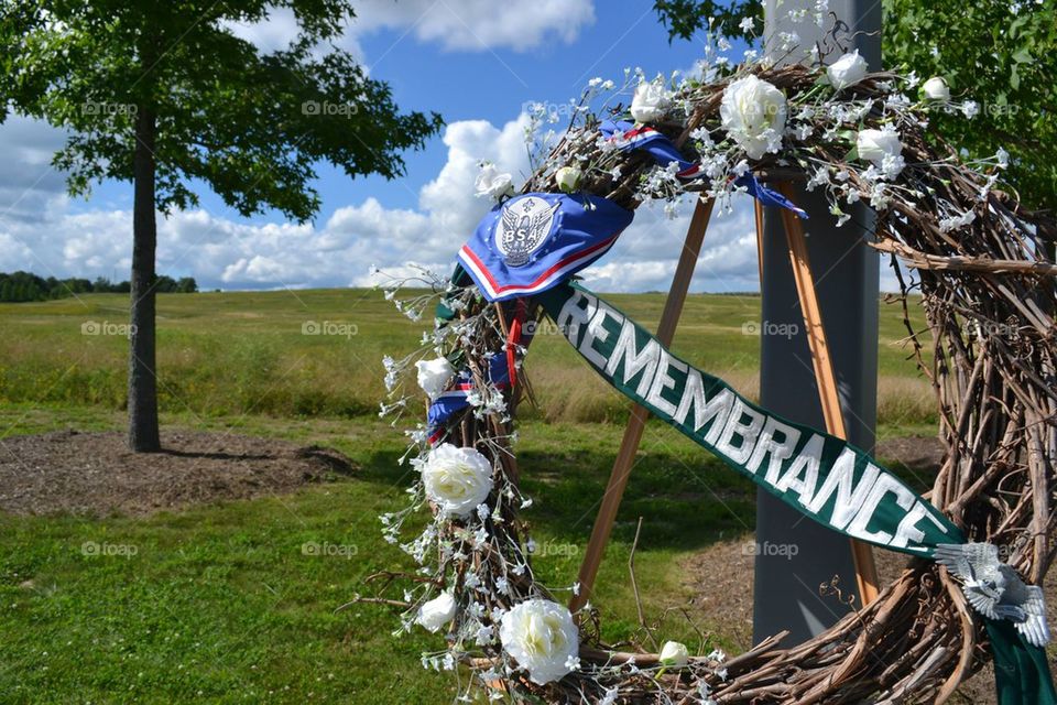 Rip United 93 crash site 