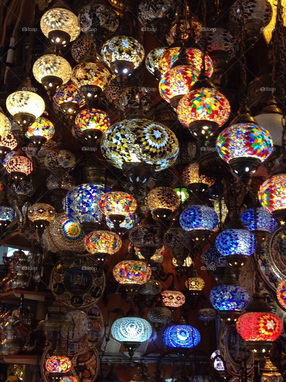 Vintage Turkish Lamps