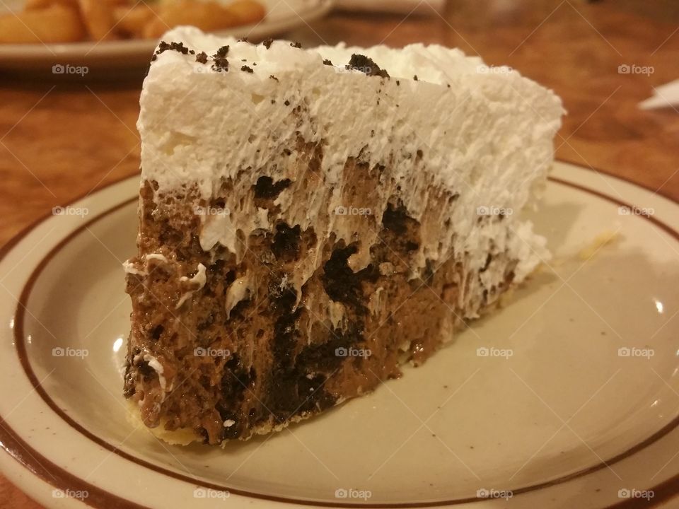 Oreo Pie. Dessert