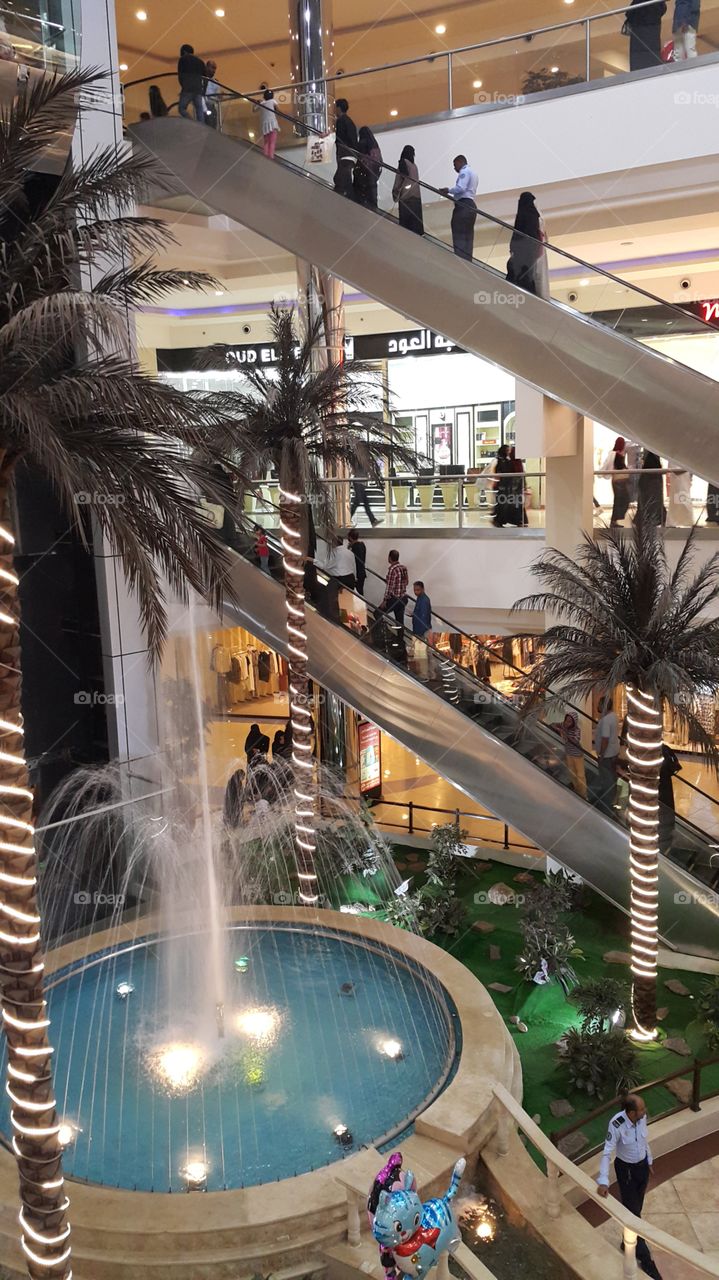 in mall