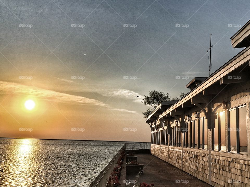 Idyllic view of seascape