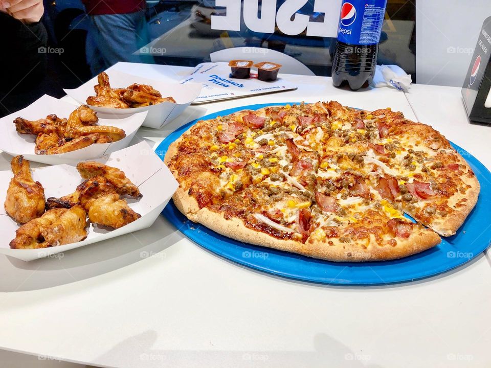 Domino pizza🥰