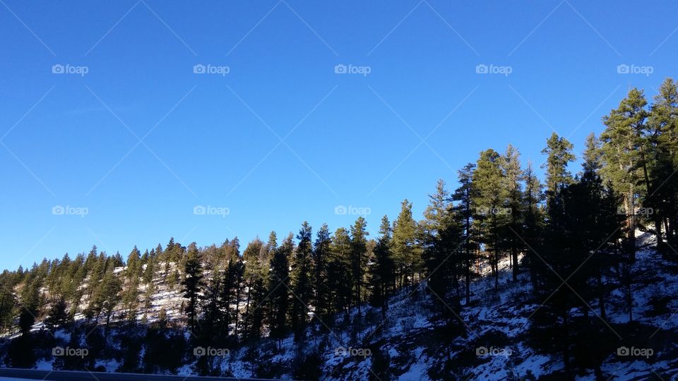 Sight seeing in the mountains