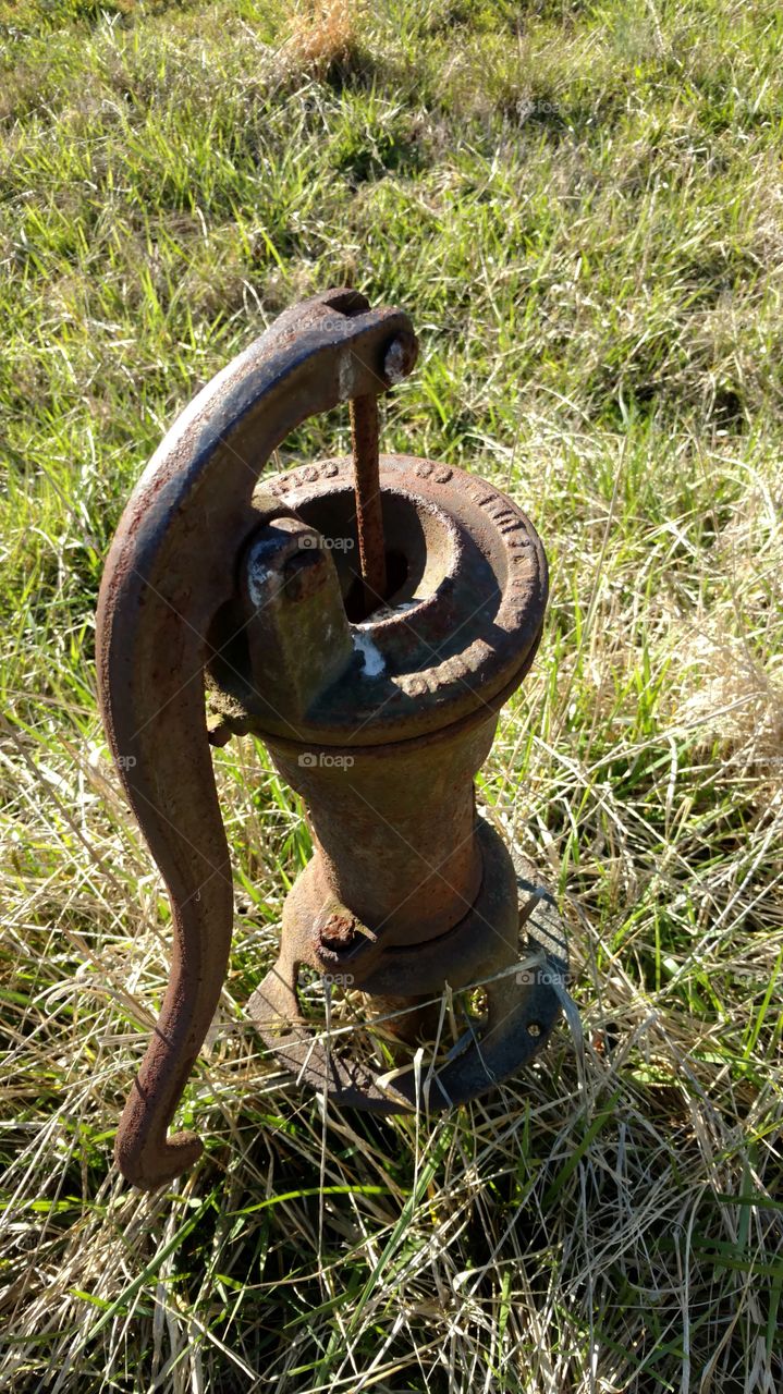 old pump