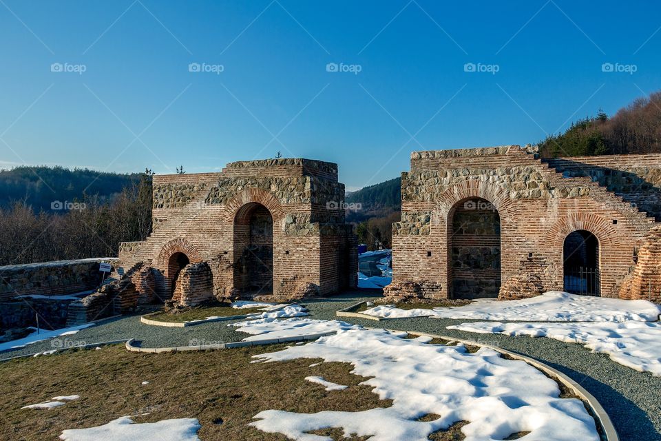 Trajan's Gate (Trayanovi Vrata) fortress , Bulgaria 