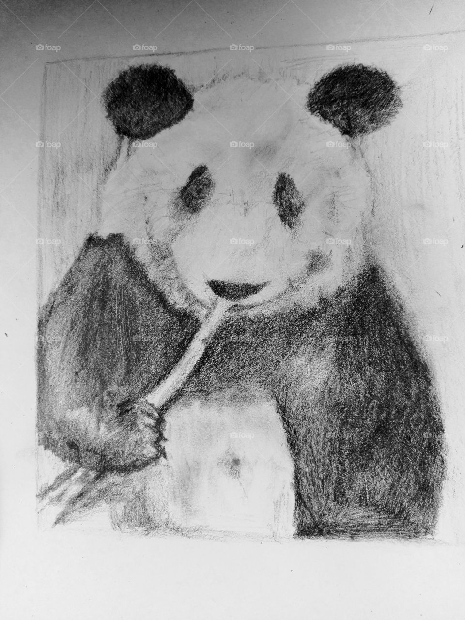 My drawing of a panda 