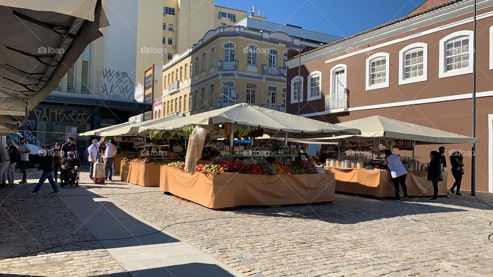 Market in Florianópolis