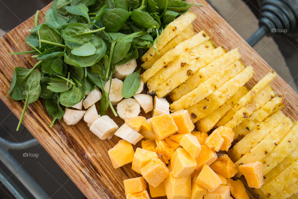 Fresh Smoothie Ingredients 