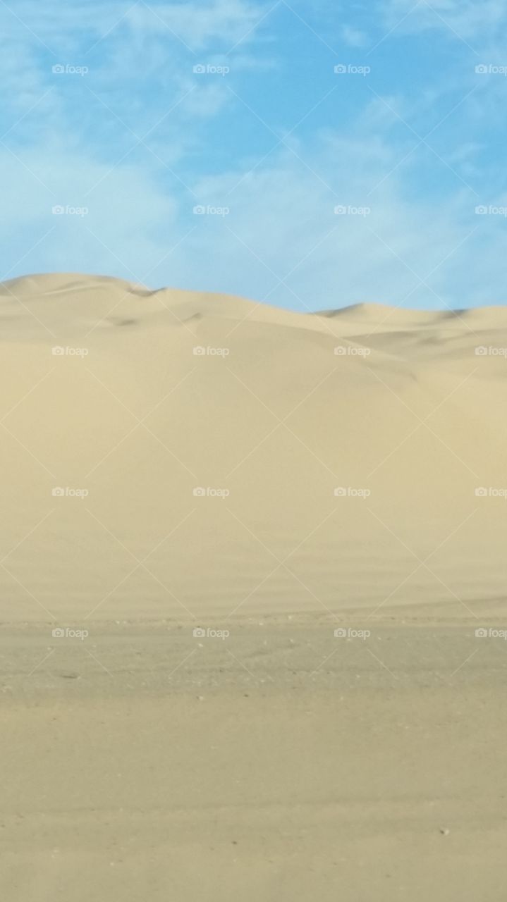 sand dunes