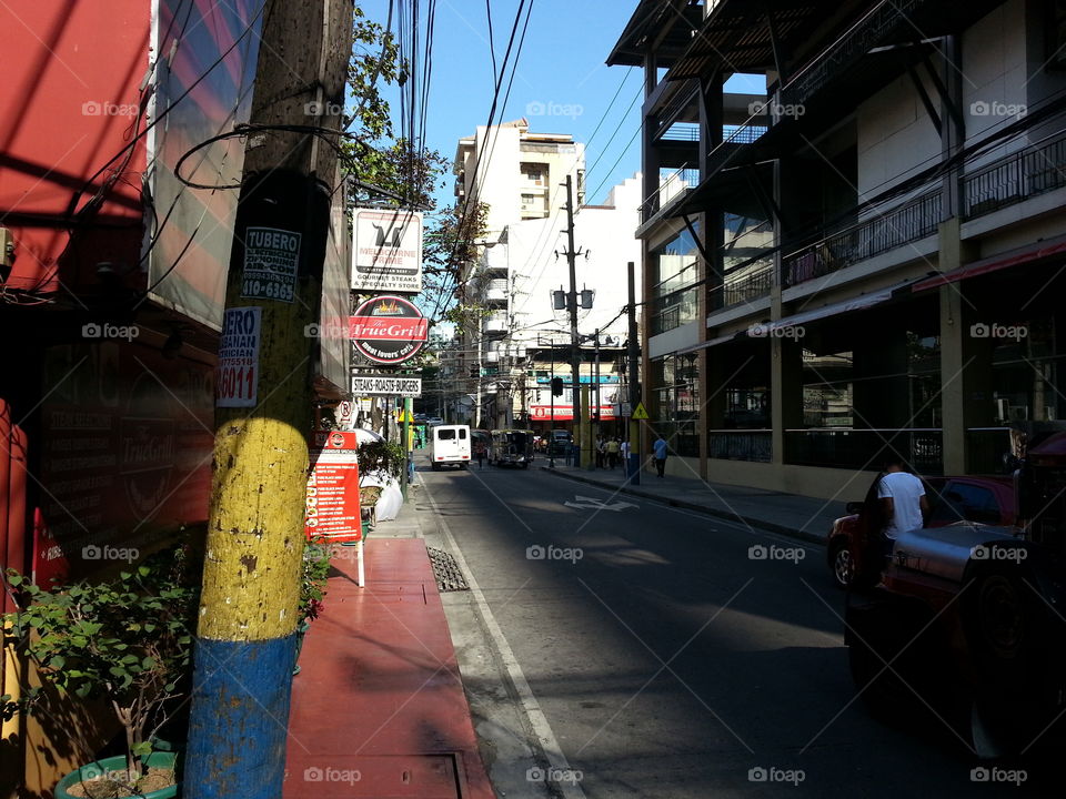 City street Manila