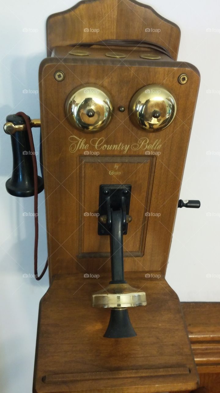 old time telephone