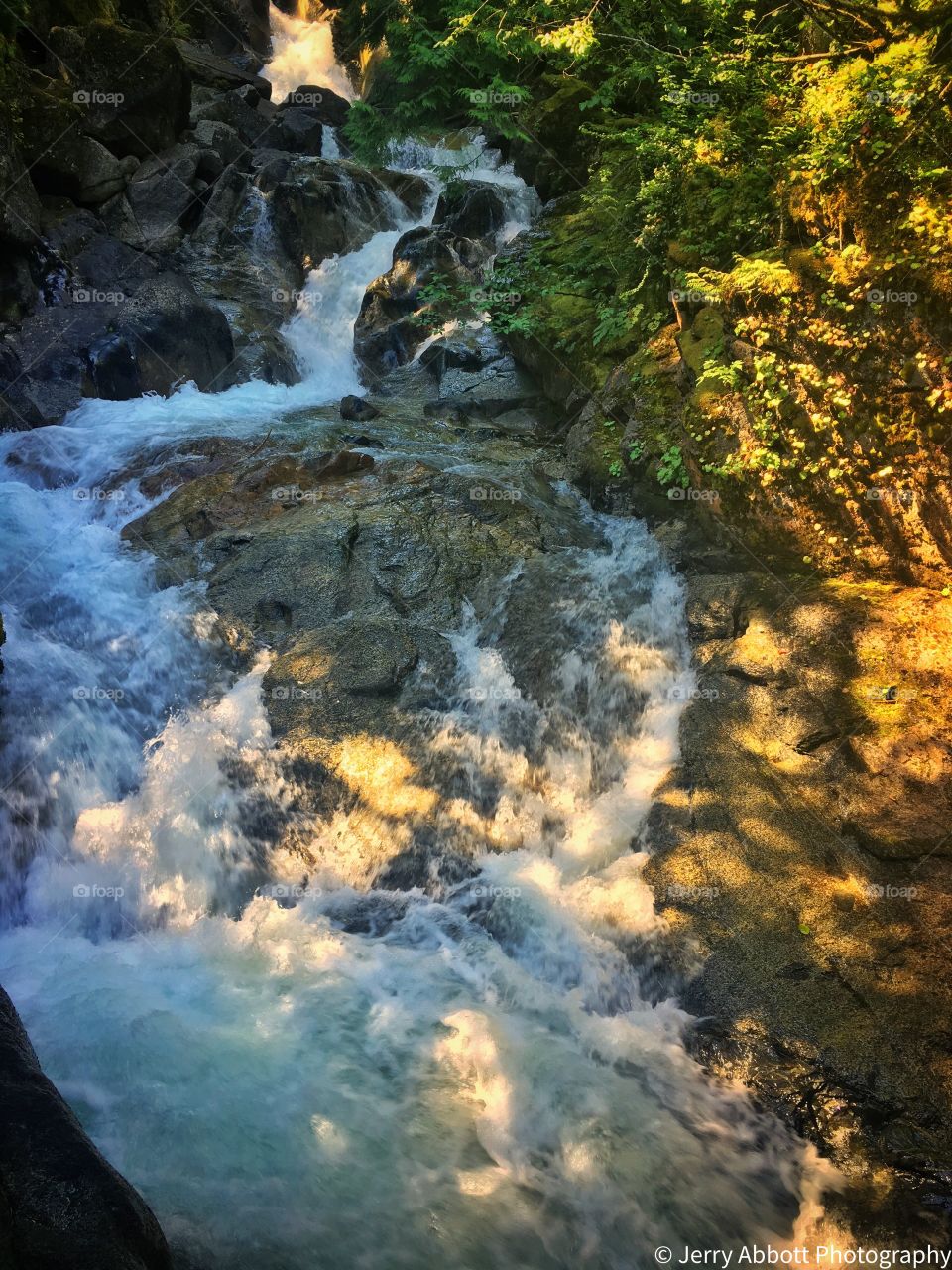 Deception Waterfalls on Stevens Pass, Washington State