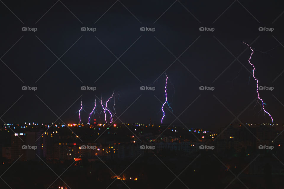 Beautiful lightning 
