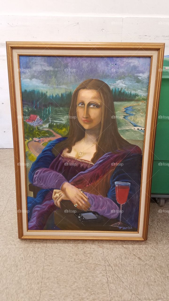 new age Mona Lisa