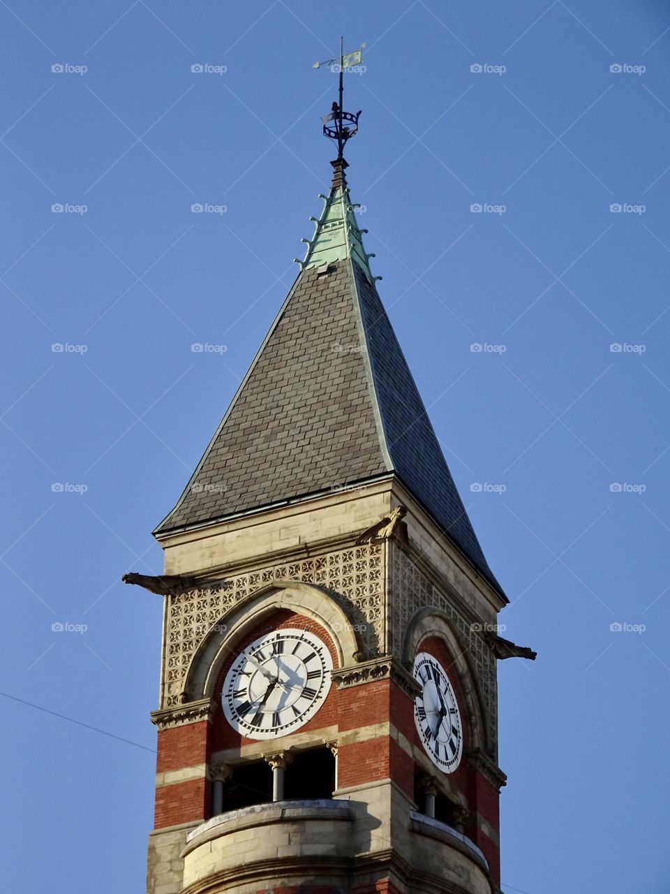 Clock tower of Jefferson Market Library 