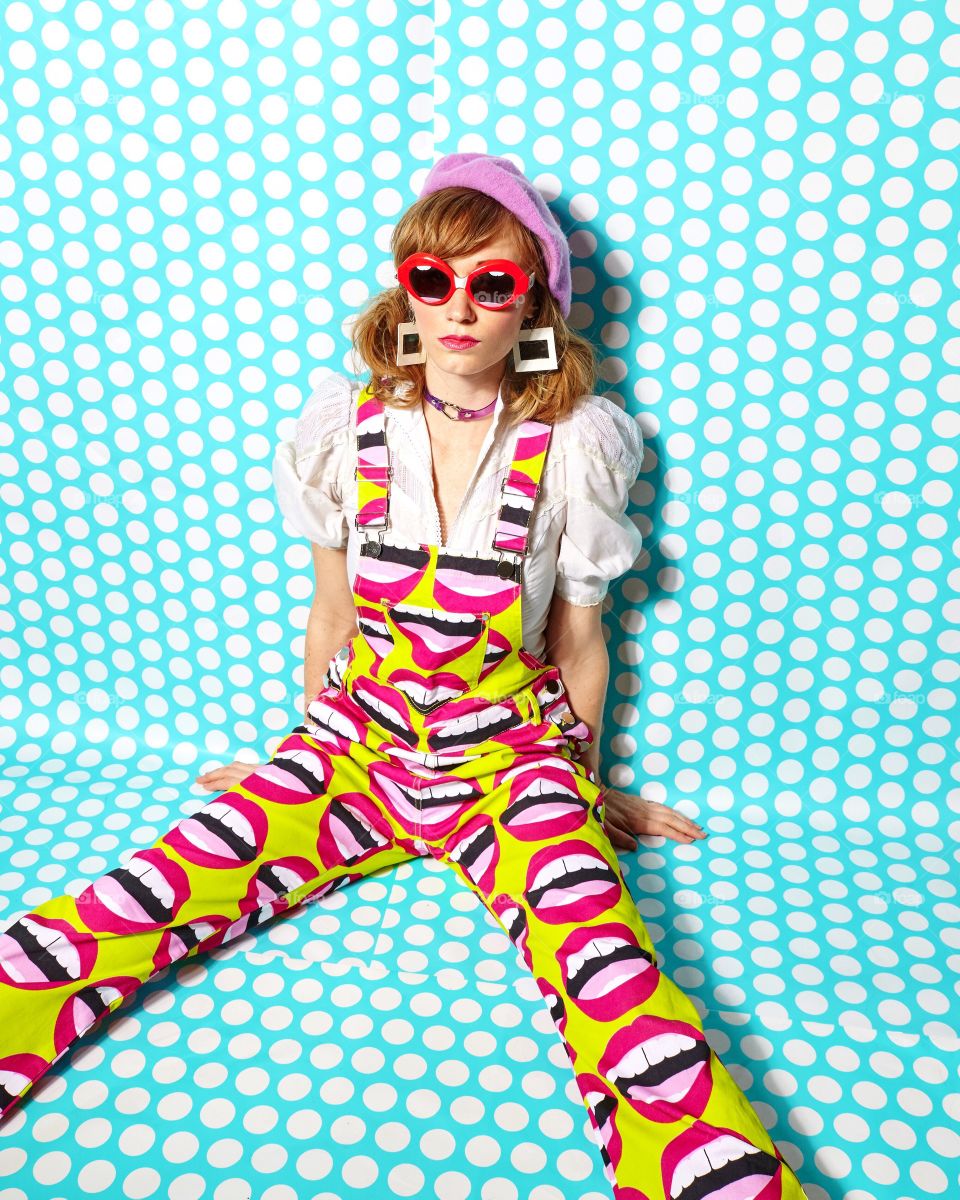 Bright bold colors and patterns are my favorite to work for styling and shooting 