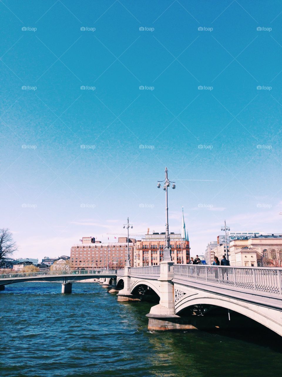 bridges over stockholm water